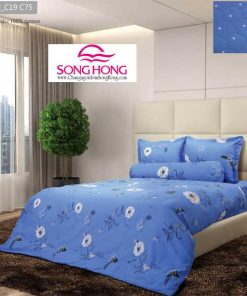 Chăn ga gối cotton Classic mã C19-C75