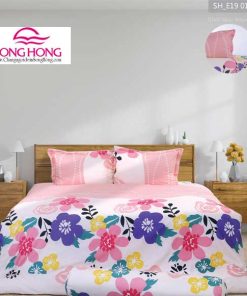 Chăn ga gối Micro mã E19-011
