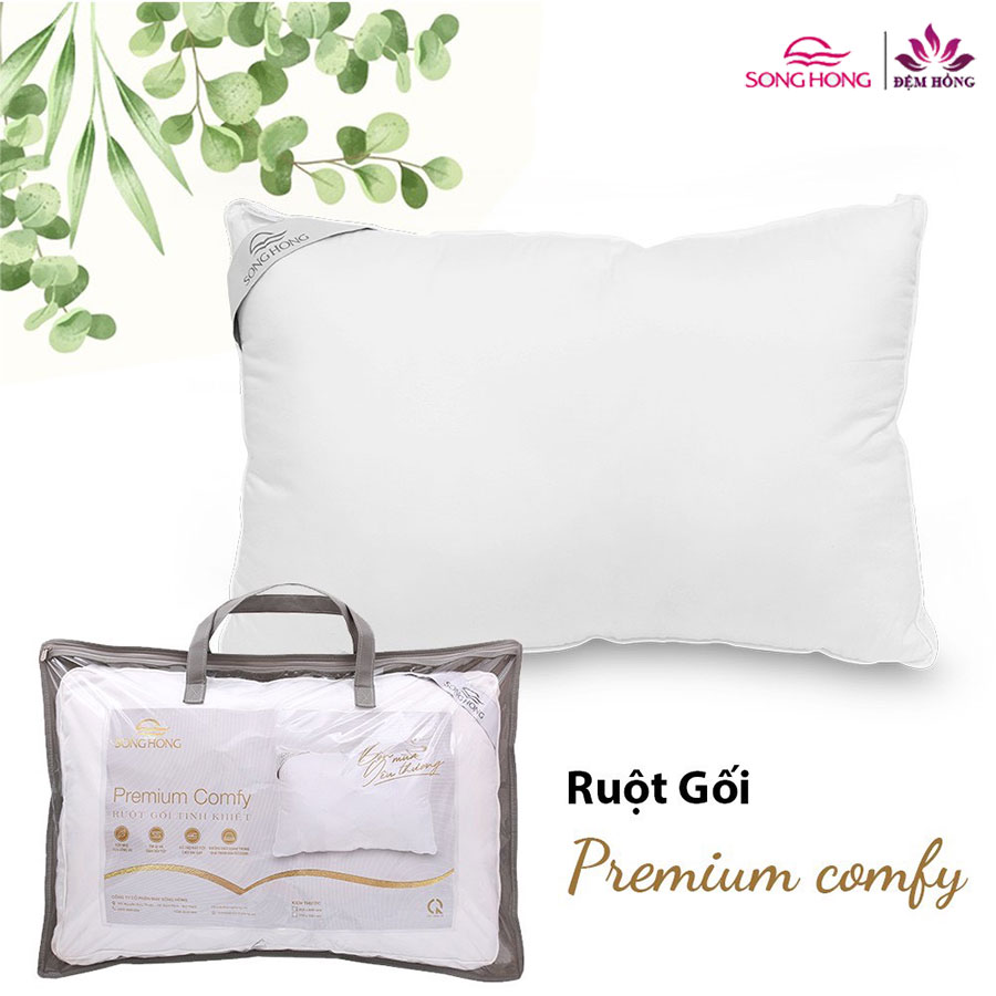 Ruột gối Sông Hồng cao cấp dòng Premium Comfy