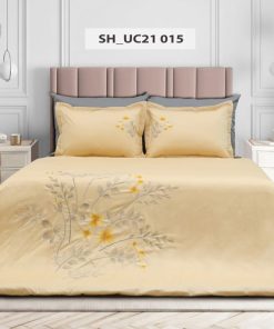 Bộ chăn ga gối cao cấp Sông Hồng mã mầu UC15