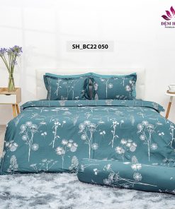 Review mẫu chăn ga gối Sông Hồng Basic 100% cotton BC22 050