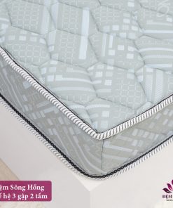 Đệm bông siêu nảy Sông Hồng Natural Fiber - Bảng giá khuyến mại Nơi cung cấp đệm Sông Hồng thế hệ 3