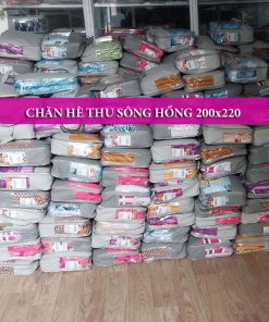 Chăn hè thu Sông Hồng vải 100% cotton
