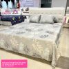 Chăn ga gối Tencel Sông Hồng mã mầu UT23027 mềm mịn mát