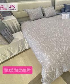 Địa chỉ bán chăn ga gối Sông Hồng mã mầu Bc23 072 vải cotton