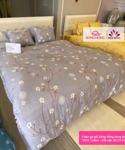 Bảng giá chăn ga gối Sông Hồng vải 100% cotton mã mầu BC75