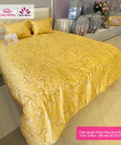 Giới thiệu mẫu chăn ga gối Sông Hồng mã mầu Bc23076
