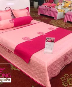 Chăn ga gối Sông Hồng cưới mã H17-054