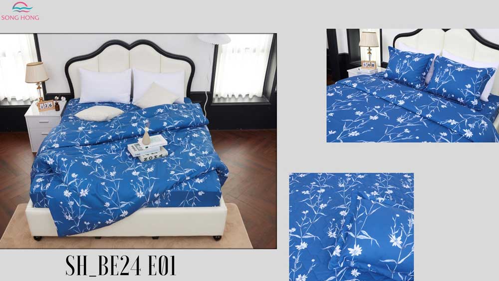 Chăn ga gối Elegance mã BE24-E01
