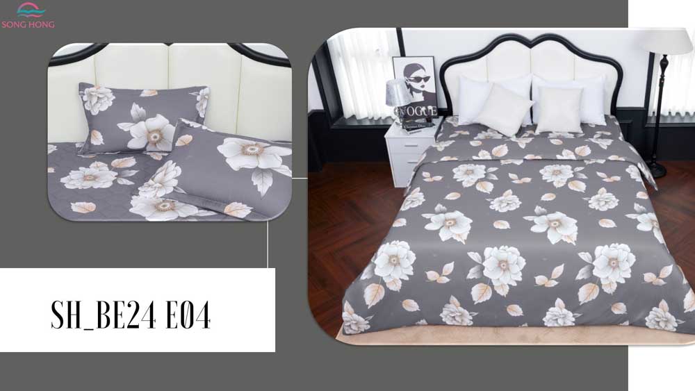 Chăn ga gối Elegance mã BE24-E04