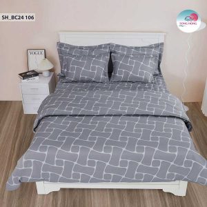 Chăn ga gối Basic 100% cotton mã BC24-106