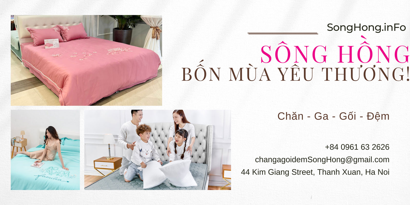 Chăn Ga Gối Đệm Sông Hồng