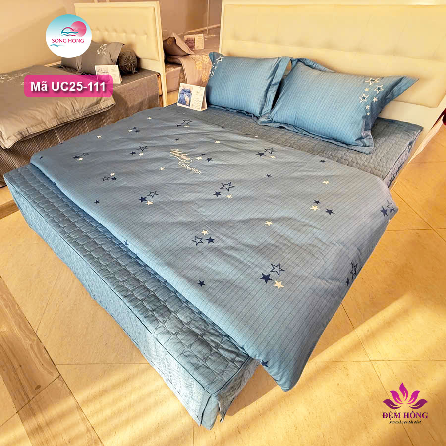 Chăn ga gối Sông Hồng Urban mã UC25-111