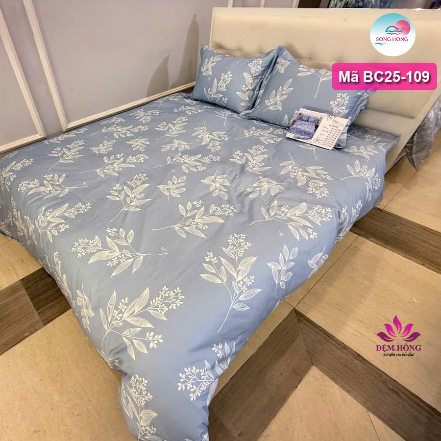 Chăn ga gối Sông Hồng Basic mã BC25-109