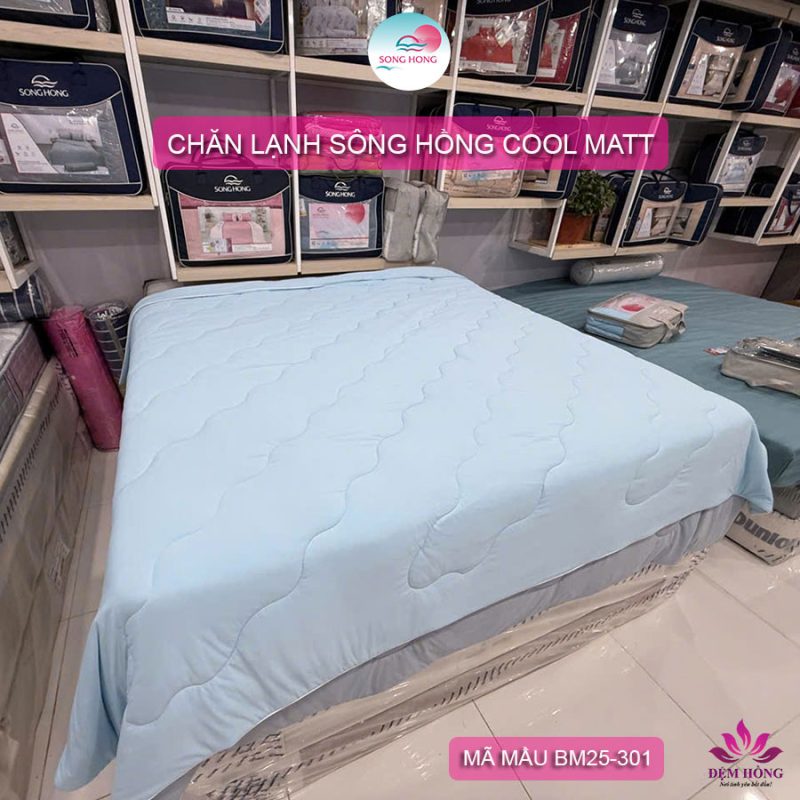 Chăn ga gối đệm Sông Hồng Thái Bình chan lanh Song Hong Cool Matt 301 2