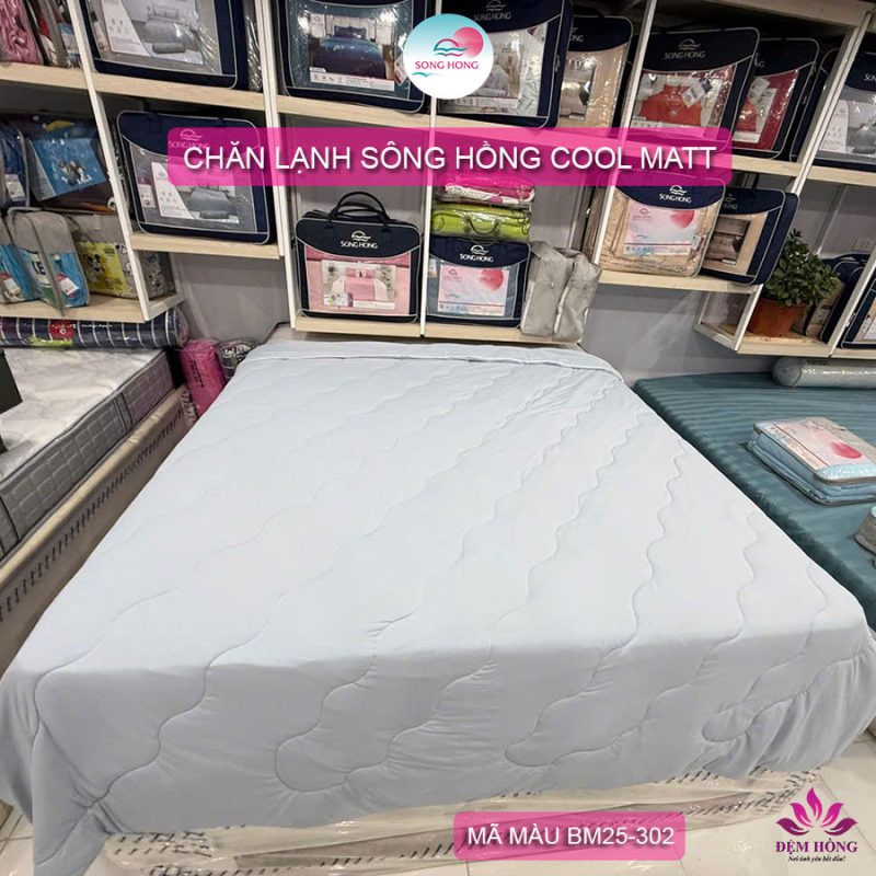 Chăn ga gối đệm Sông Hồng Nghệ An - Sự lựa chọn tuyệt vời chan lanh Song Hong Cool Matt 302