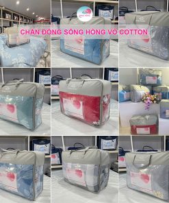 Chăn đông Sông Hồng Basic vỏ 100% cotton