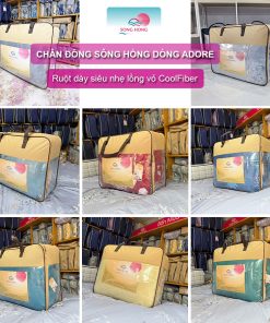 Chăn đông Sông Hồng Adore vỏ Cool Fiber