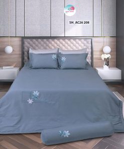 Chăn ga gối Sông Hồng Adore mã mầu AC26-208
