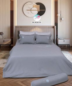 Chăn ga gối Sông Hồng Adore mã mầu AC26-210