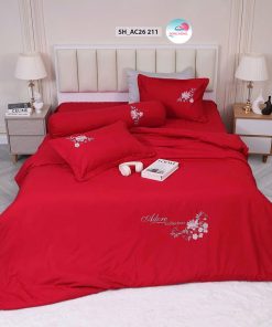 Chăn ga gối Sông Hồng Adore mã mầu AC26-211